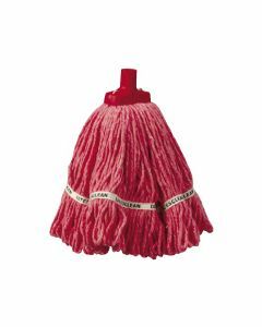 Mop Head - Hospital Launder Round Red 350g