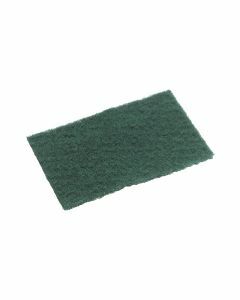 Scourer - Nylon Standard Grade Green 15cm x 10cm (Pack of 10)