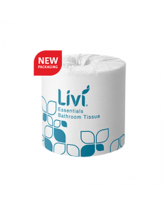 Livi® 1002 Essentials Toilet Roll 2 Ply 48 Rolls x 700 sheets