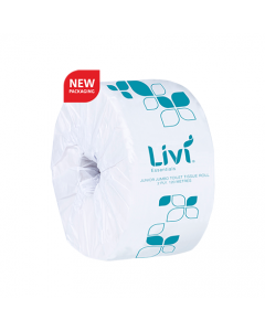 Livi® 1102 Essentials Junior Jumbo Toilet Roll 2 Ply 16rolls x 120m