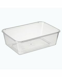 Bonson BS750 Takeaway Container - Plastic Rectangle 750ml (500)