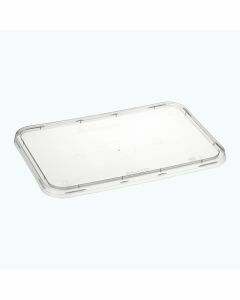 Bonson BSRECLID Takeaway Container Lid – Plastic Rectangle (500)