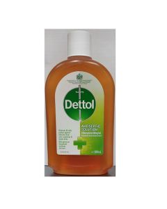 Dettol ST0138064 Antiseptic Solution Antibacterial Disinfectant Liquid 6 x 500ml