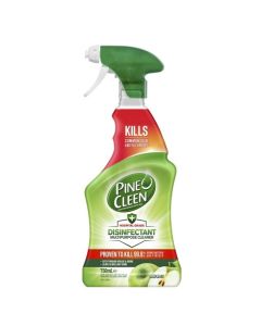 Pine O Cleen 3072766 Disinfectant Multipurpose Cleaner Trigger Spray Crisp Apple 6x750ml