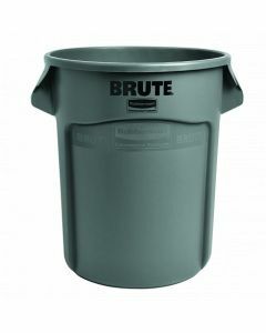 Rubbermaid® FG262000GRAY Brute® Vented Round Base Container 76L - Grey