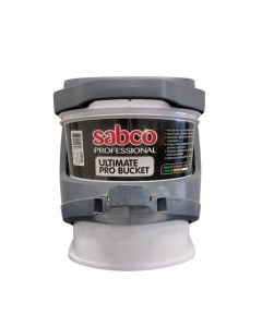 Sabco 74050WQ Ultimate Pro Roller Wringer Bucket 10L – White