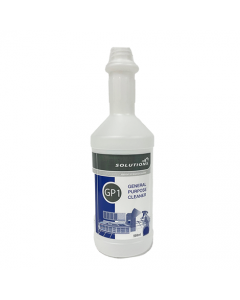 Solutions® GP1 General Purpose Cleaner Dispensing Bottle 500ml - Empty Bottle