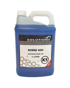 Solutions® K5 Rinse Aid Warewash Rinse Aid 5L