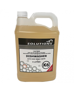 Solutions® K6 Dishwasher Auto Dish Wash Liquid 5L