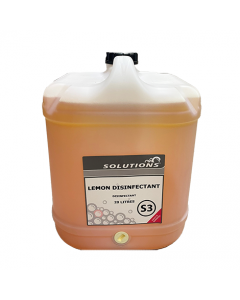 Solutions® S3 Lemon Disinfectant 20L