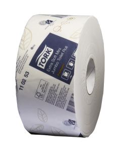 Tork® 110253 Soft Mini Jumbo Toilet Roll 2ply Premium 12rolls x 170m – T2
