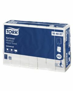 Tork® 184987 Universal Interfold Slimline Hand Towel - White 230 (21) H2