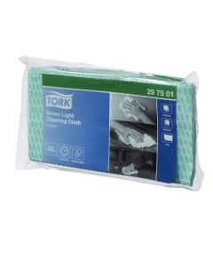 Tork® 297501 Light Cleaning Cloth Green Colour Coded 60 x 30cm (150)