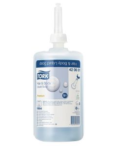 Tork® 420601 Hair & Body Shower Cream 6x1000ml – S1