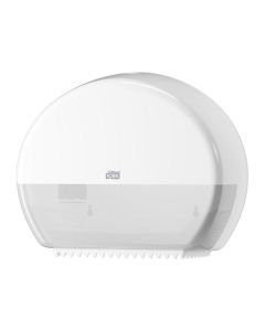 Tork® 555000 Mini Jumbo Toilet Roll Dispenser T2 ABS – White