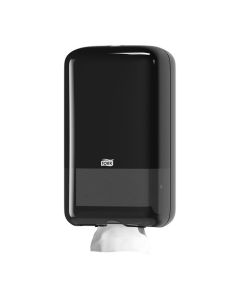Tork® 556008 Folded Toilet Paper/Hand Towel Dispenser T3 ABS – Black