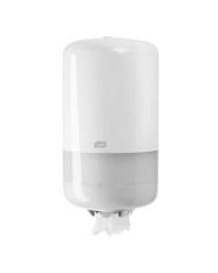 Tork® 558030 Wiper Mini Centrefeed Dispenser M1 ABS – White